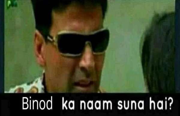 Binod Funny Memes