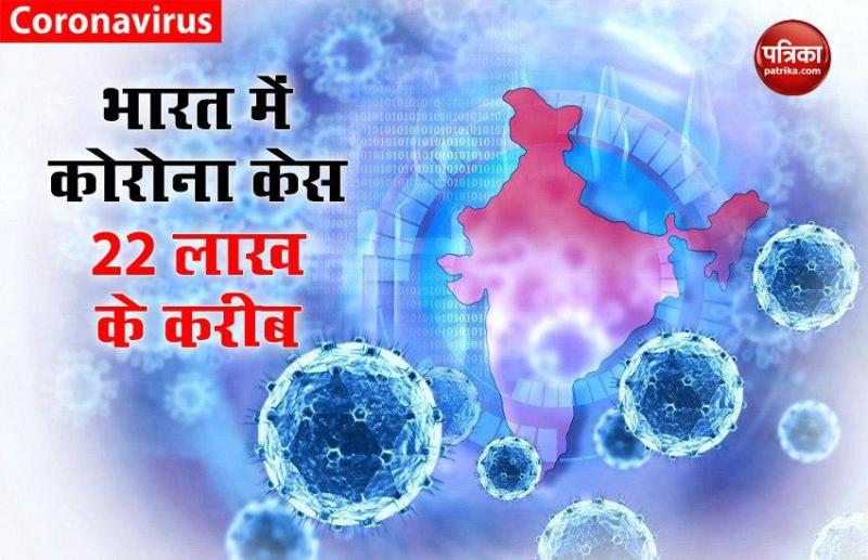 India में 24 घंटे के भीतर Coronavirus के 64,399 केस, 7 लाख से ज्यादा नमूनों की जांच