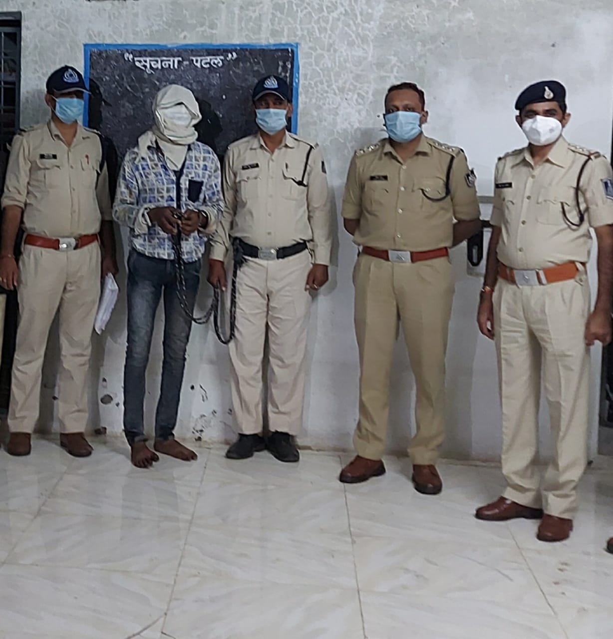 Khandwa police arrested accused of murder from Bhopal
