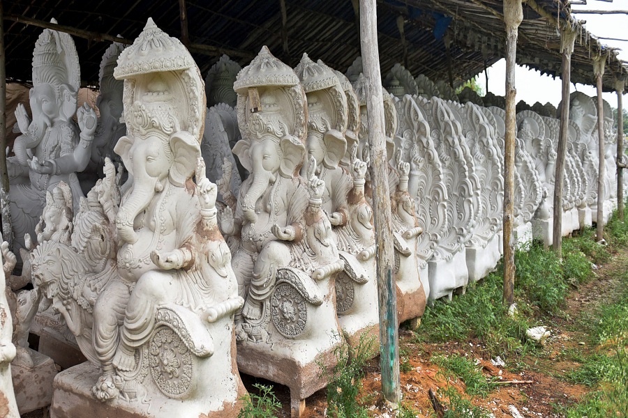 Chennai idol makers worried before Ganesh Chaturthi