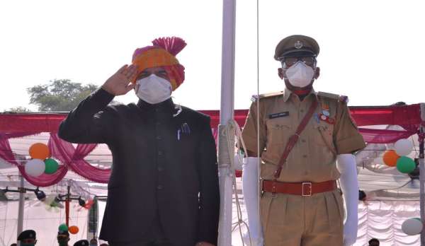 श्रीगंगानगर. स्वतंत्रता दिवस मुख्य समारोह की........खास तस्वीरें