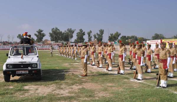 श्रीगंगानगर. स्वतंत्रता दिवस मुख्य समारोह की........खास तस्वीरें