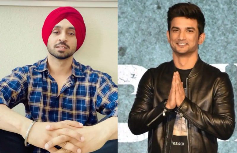 Diljit dosanjh and Sushant singh