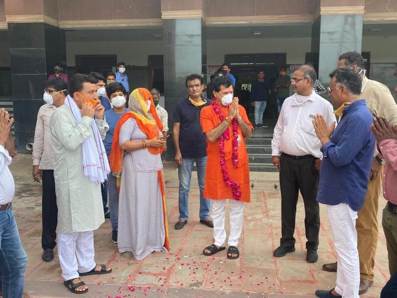 केंद्रीय मंत्री कैलाश चौधरी की कोरोना रिपोर्टं निगेटिव, कुछ दिन होम आइसोलेशन में रहेंगे