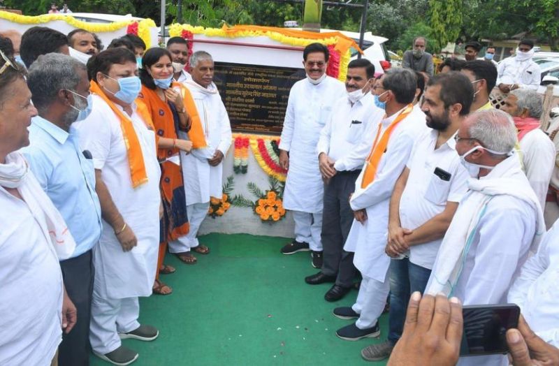 प्रताप स्मारक में फहराया डेढ़ सौ फीट ऊंचा राष्ट्रीय ध्वज