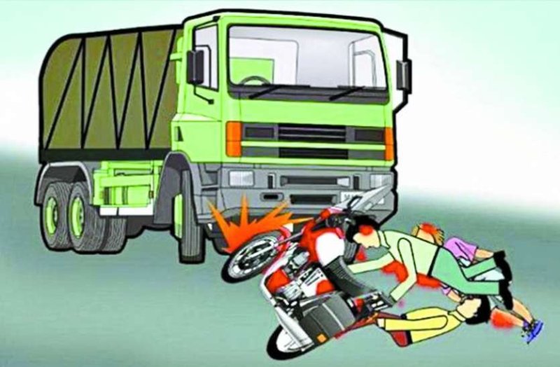 High speed Matador badly crushed the couple, the woman died on the spot in the accident, the husband was seriously injured ...