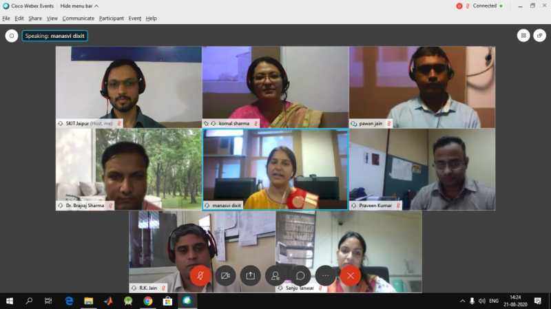 फैकल्टी डवलपमेंट प्रोग्राम रीसेंट ट्रेंड्स इन मैटेरियल साइंस एंड इंजीनियरिंग का समापन