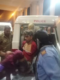 हत्या की रंजिश में अपहरण, एसयूवी चढ़ाकर पांव तोड़कर पटका