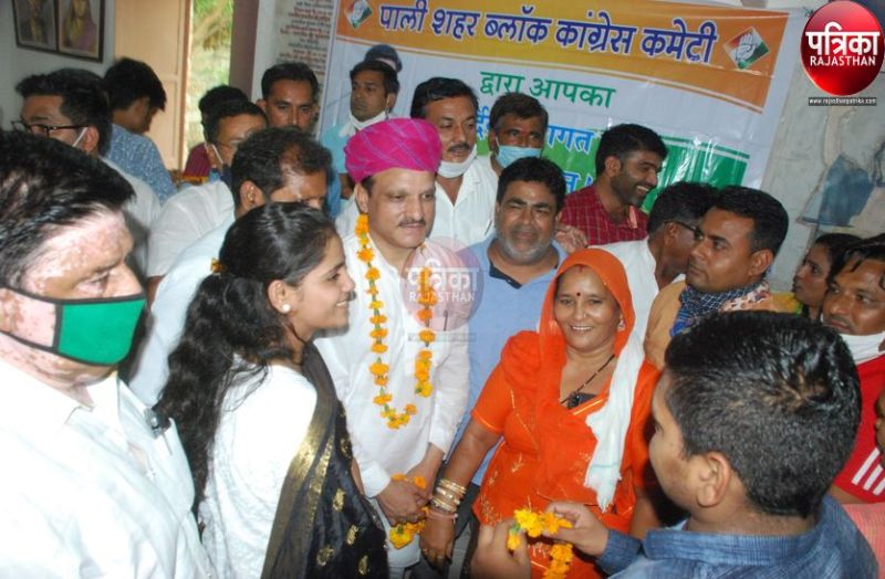 VIDEO : राज्यसभा सदस्य डांगी के स्वागत में जुटे कई नए-पुराने कांग्रेसी