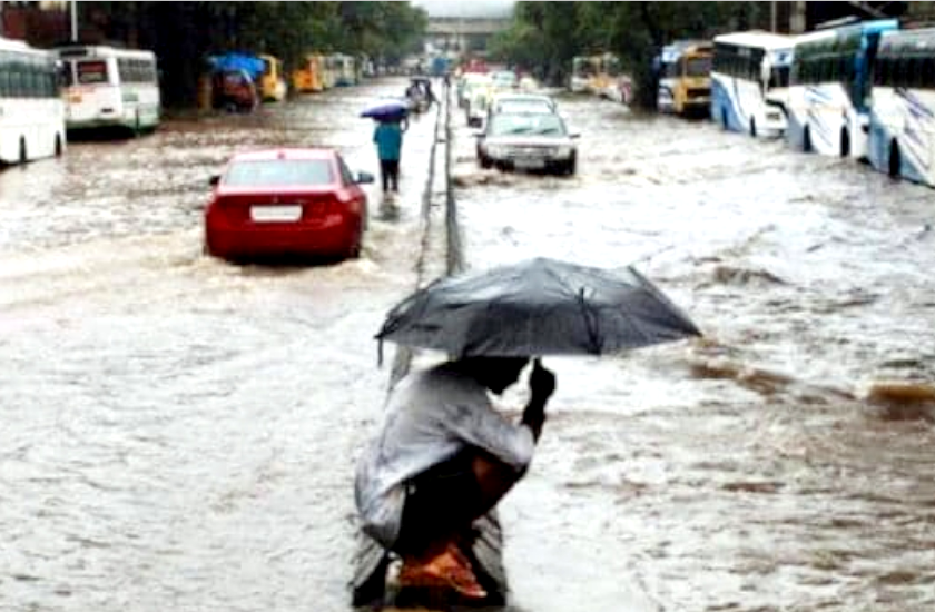 जबलपुर में बारिश