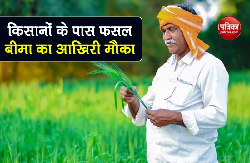 mp farmers last date of premium of pm fasal bima yojana