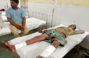 खेत जोतने को लेकर विवाद, फायरिंग में दो जने घायल