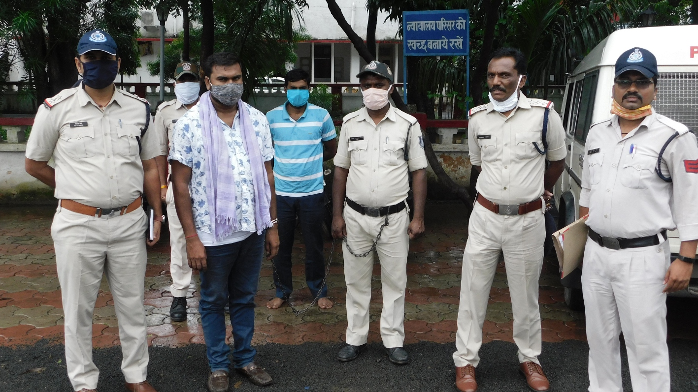 Shahdol police brought the leader of smuggling of marijuana