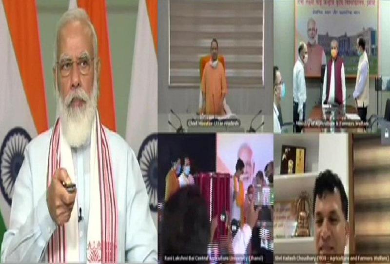 मोदी ने ऑनलाइन आरएलबी विवि के भवन का किया लोकार्पण, कहा- कृषि में आत्मनिर्भरता लक्ष्य