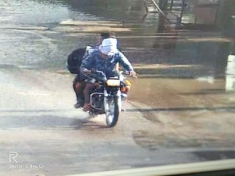 निजी कंपनी के कलेक्शन एजेंट से सवा लाख की लूट