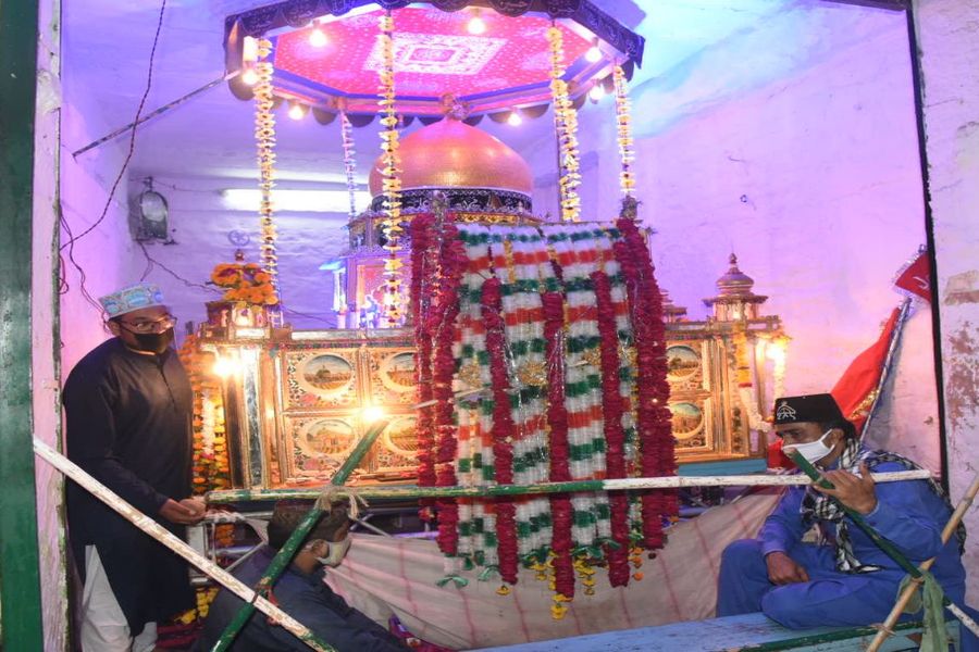 गमगीन माहौल में मनाया मोहर्रम