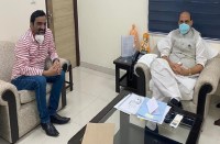 Hanuman Beniwal Met Rajnath Singh, demand Army Recruitment in Nagaur