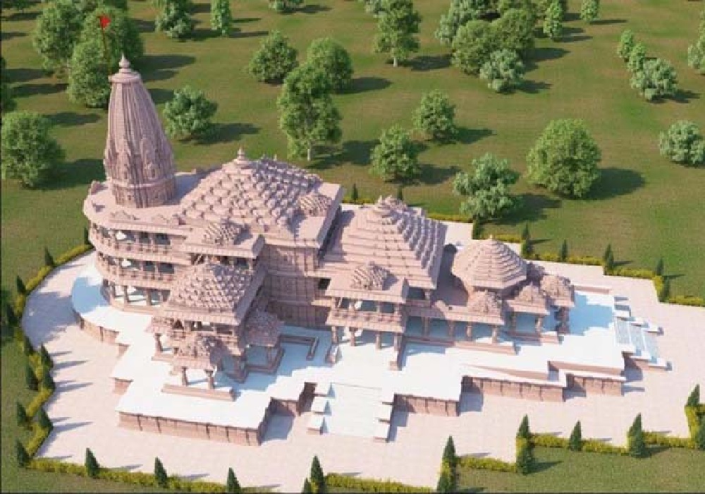 अयोध्या की नई तस्वीर, राम मंदिर निर्माण में इस्तेमाल नहीं होगा बाजार का सीमेंट 