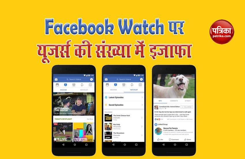 Facebook Watch Now Receiving 1.25 Billion Visitors Every Month