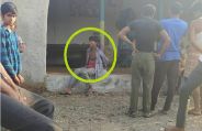 रातभर रस्सी से बांधकर रखा, सुबह हुई तो पुलिस को सौंप दिया