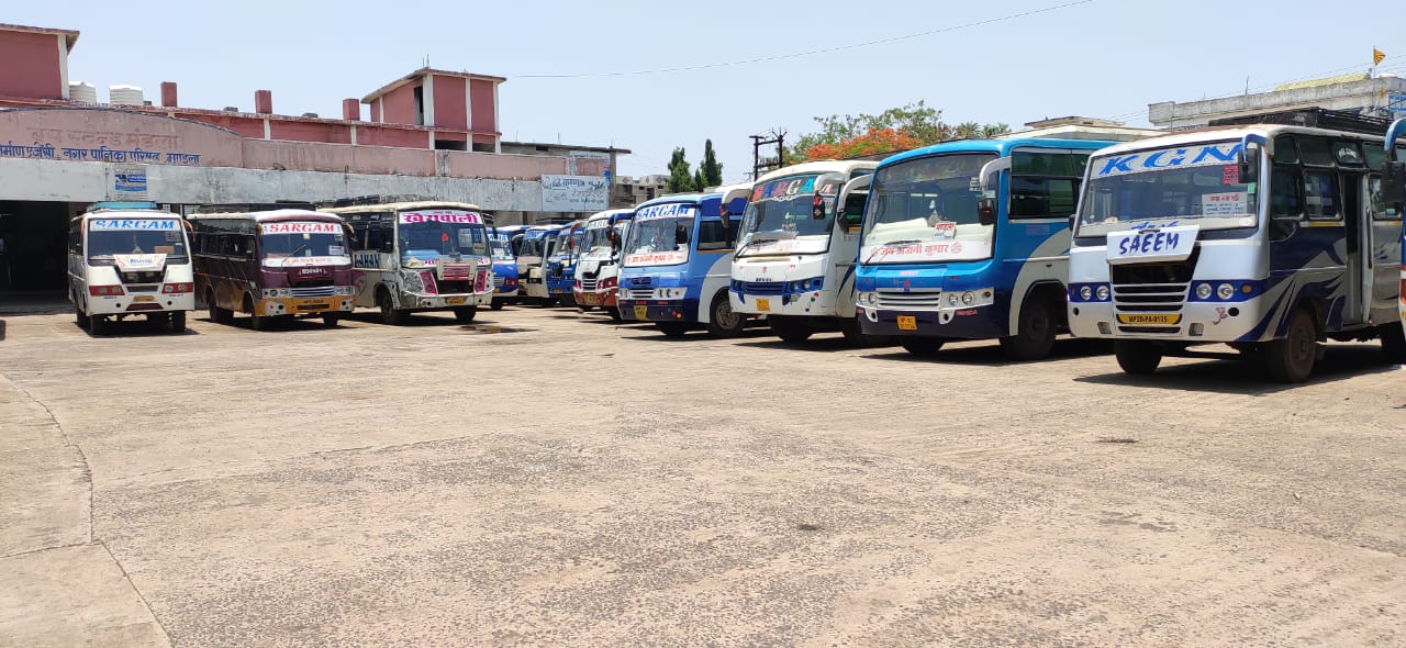 Even after the strike is over, the wheels of the buses remain