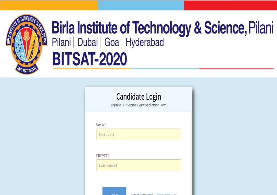 BITSAT 2020 Online Slot Booking starts at www.bits-pilani.ac.in