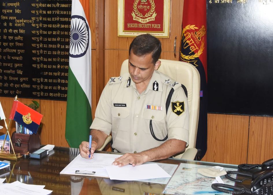 तिवारी बीएसएफ राजस्थान के नए मुखिया