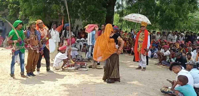 अब कक्षा में मचेगी गवरी की धूम