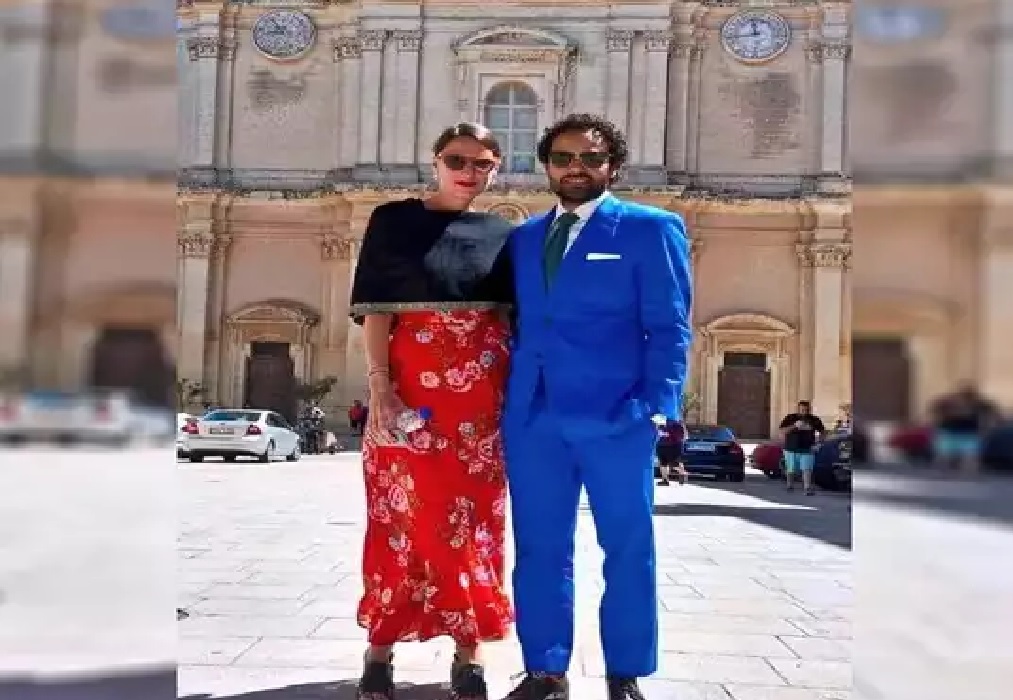 बसपा सांसद रितेश पांडेय की विदेशी दुल्हनिया, इंग्लैंड की कैथरीना से की शादी, फेसबुक पर डाली फोटो
