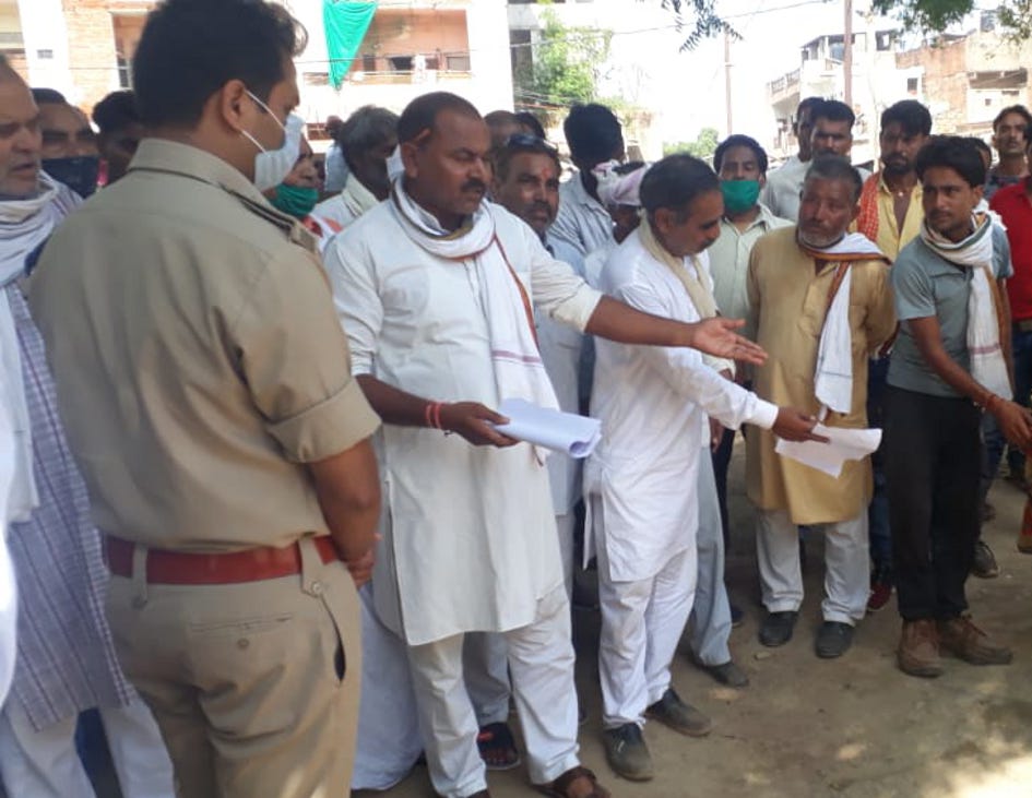 ग्रामीणों से मारपीट करने वाली शिवपुरी की एडी पुलिस टीम पर केस दर्ज