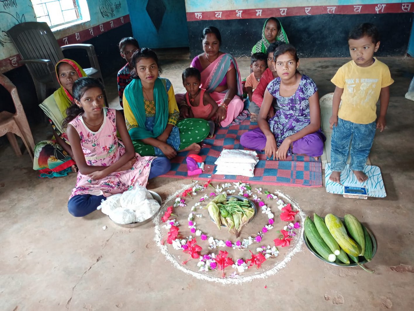 Nutrition Month: Communicating with each village, giving messages for vegetable production