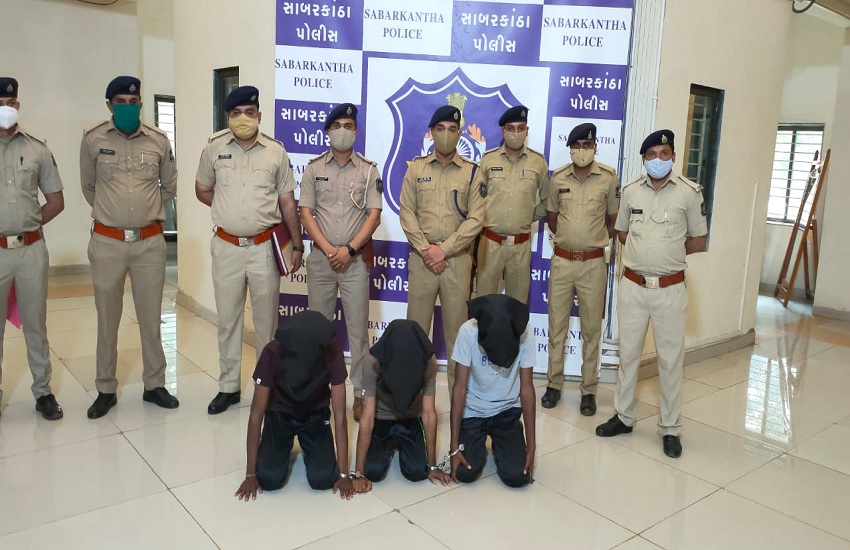 Ahmedabad News : चोरी के मामलों में चड्डी गिरोह के तीन सदस्य गिरफ्तार