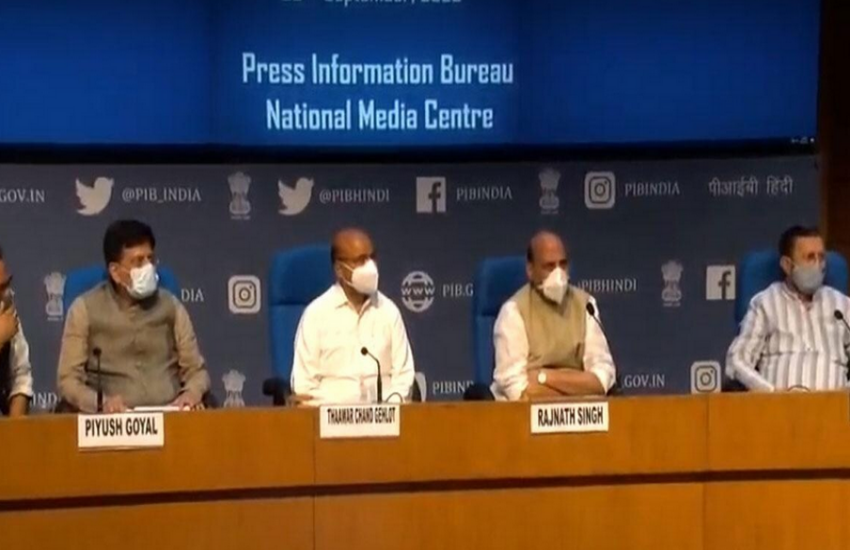 Modi Government Press Conference