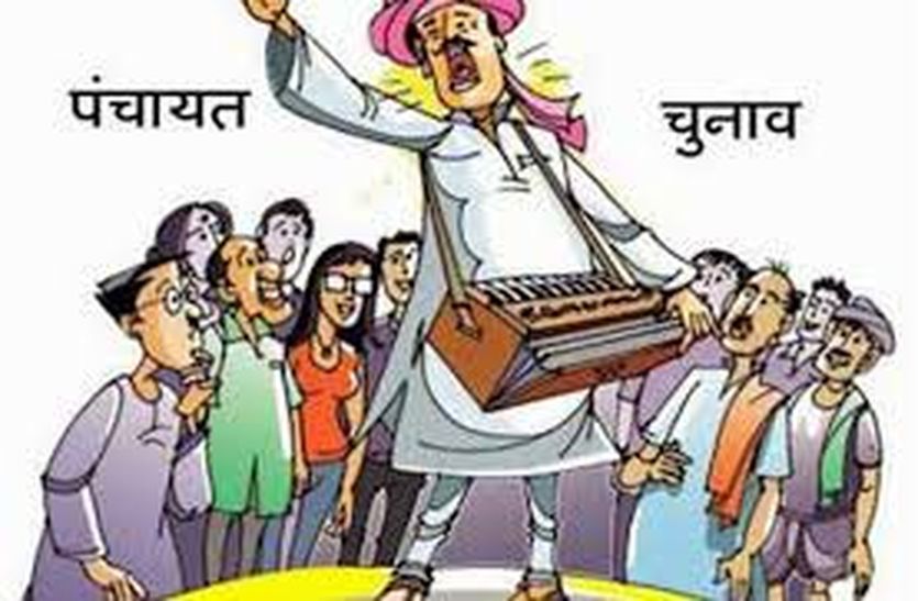 Pamphlets to be filled in Asind's 28 and Mandal's 16 panchayats in bhilwara