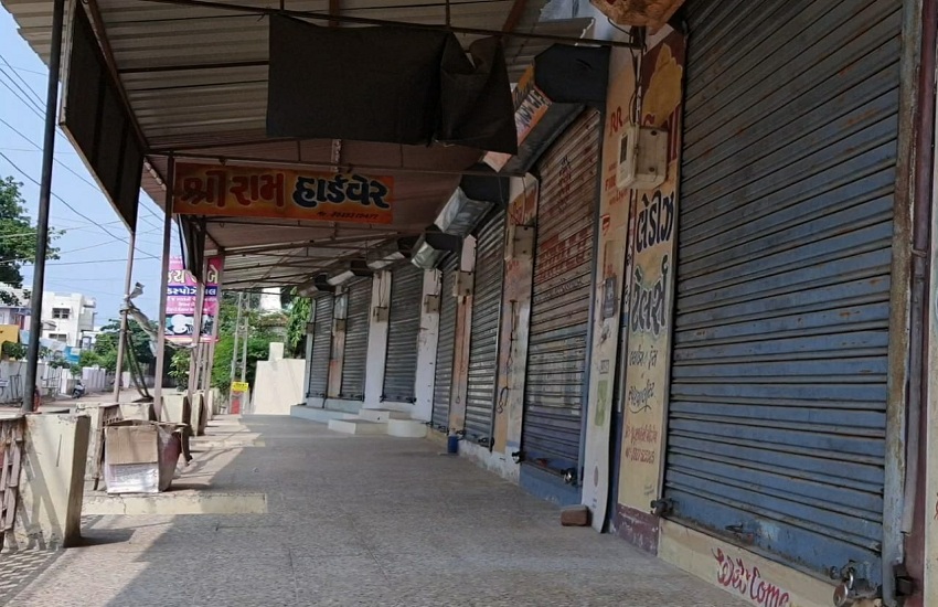 Ahmedabad News : वासद और वीरसद में 30 तक लॉकडाउन, दोपहर बाद बाजार बंद