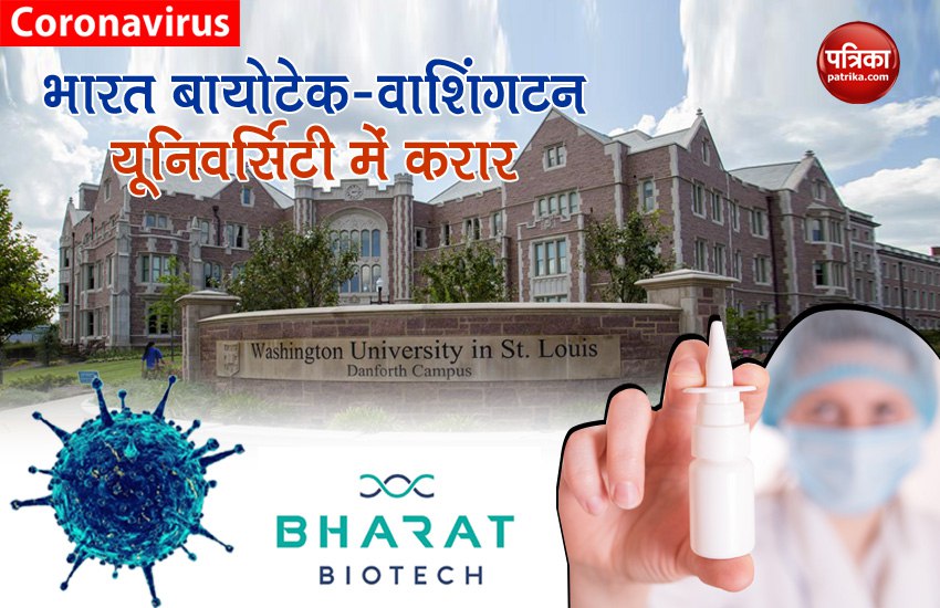 Bharat Biotech ties up with Washington University for intranasal Covid-19 vaccine