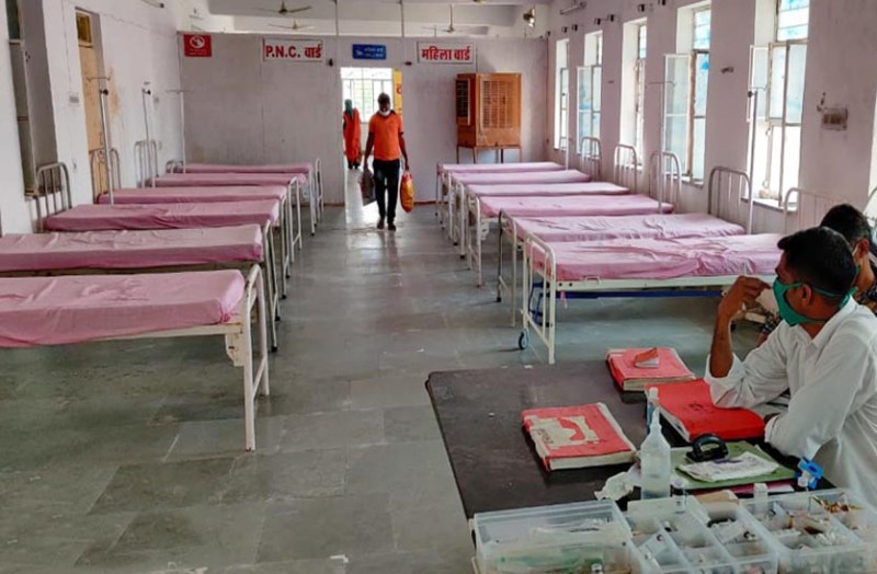 मेडिकल वार्ड शुरु, कोरोना डर से नहीं आ रहे मरीज