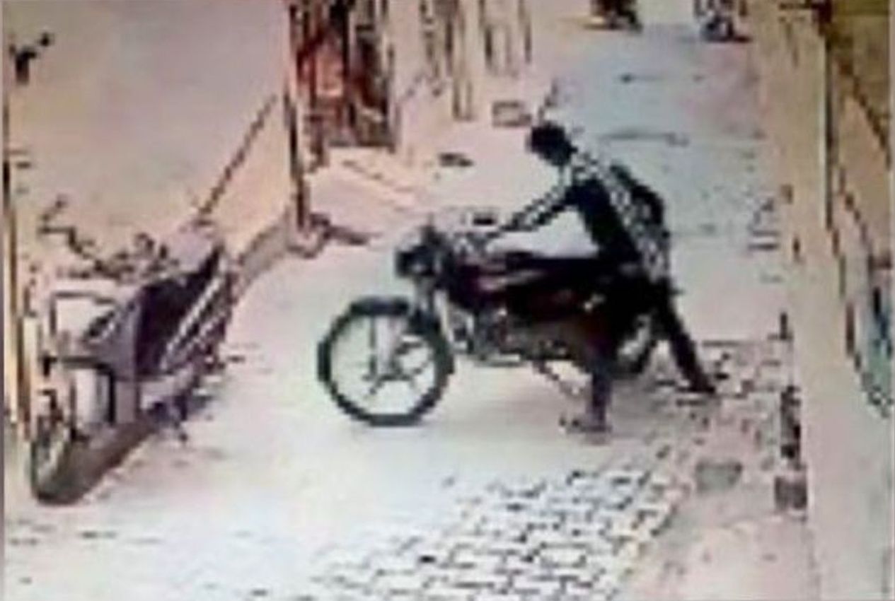 सीसीटीवी कैमरे से पकड़ में आया बाइक चोरी का आरोपी