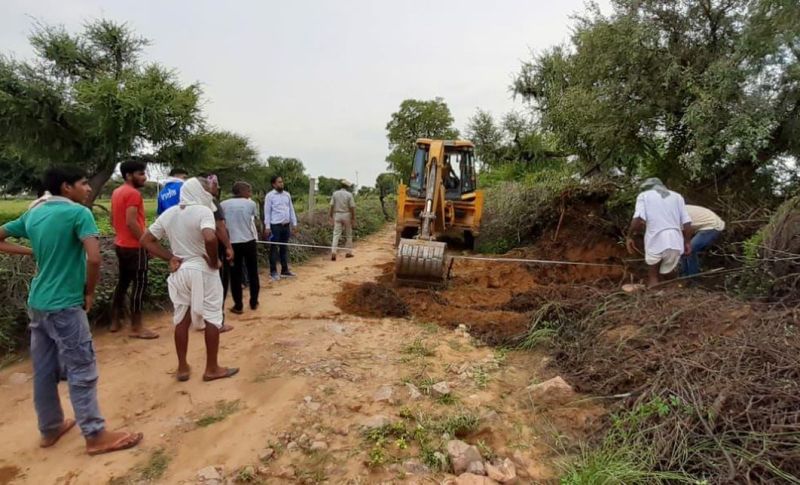 Rasta kholo campaign in Nagaur