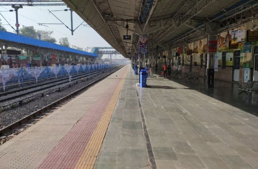 Business Related To Railways Down At Alwar Junction