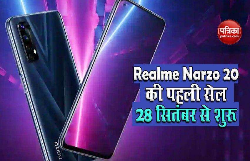  Realme Narzo 20 launched in India