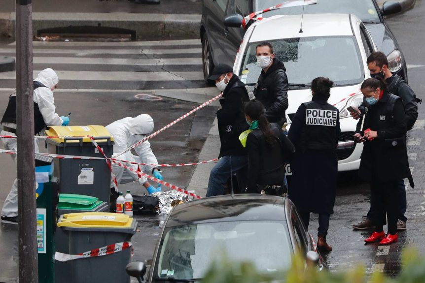 Attack outside charlie hebdo old office.