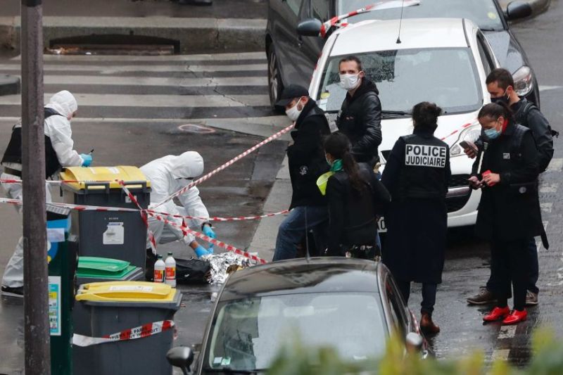 Attack outside charlie hebdo old office.