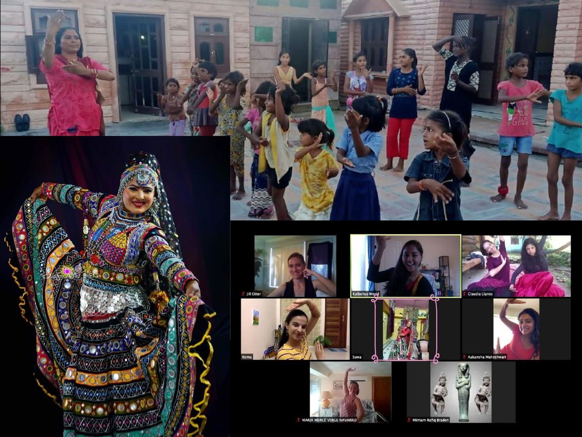कोरोना का साया पड़ा तो अपनी नृत्य कला को जीवित रखने के लिए मिलाई ऑनलाइन ताल