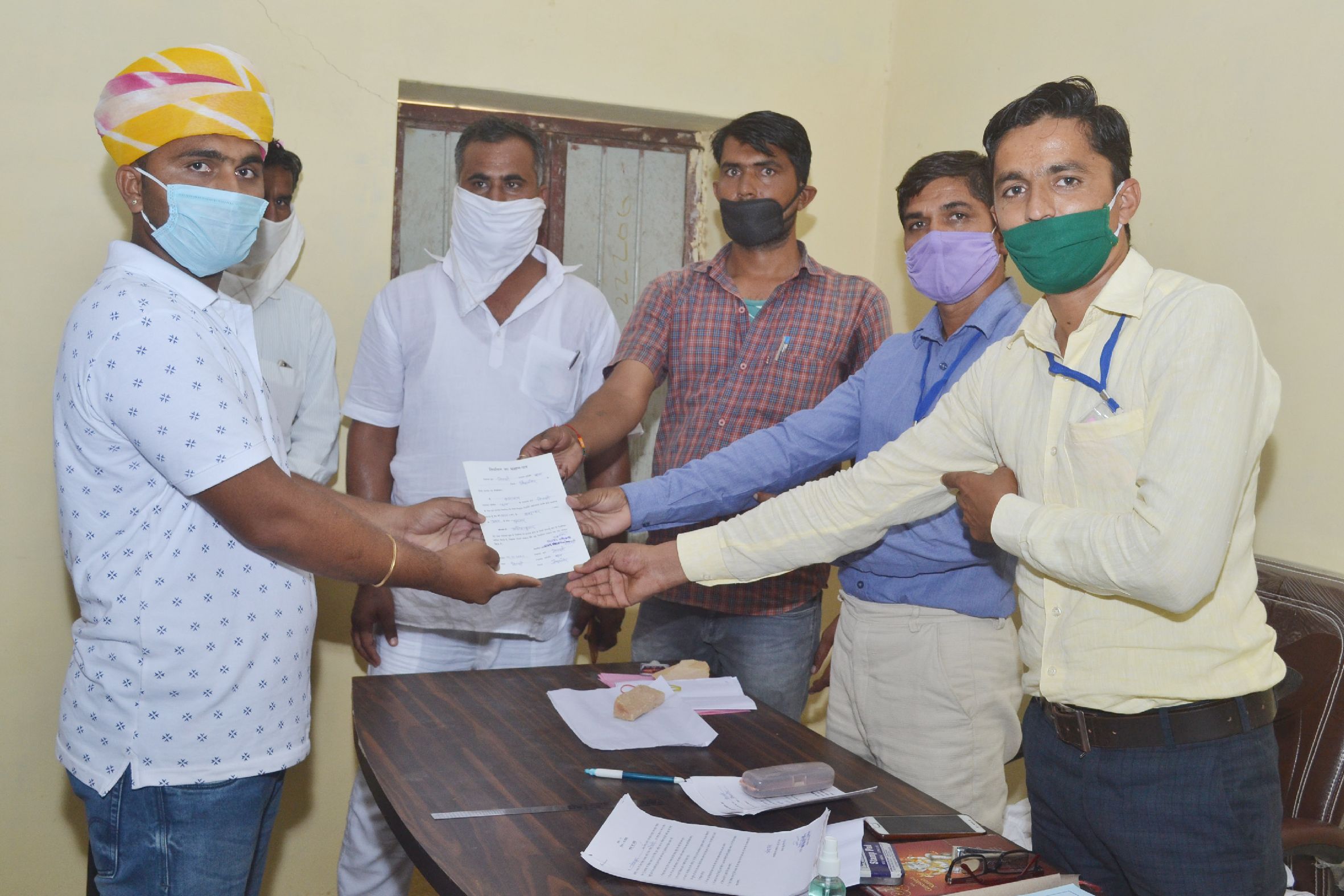 नेतसी पंचायत के सरपंच का लगातार दूसरी बार निर्विरोध निर्वाचन