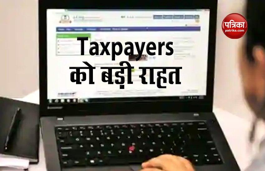 CBDT extends date for revised ITRs for AY 2019-20 till 30th Nov. 2020