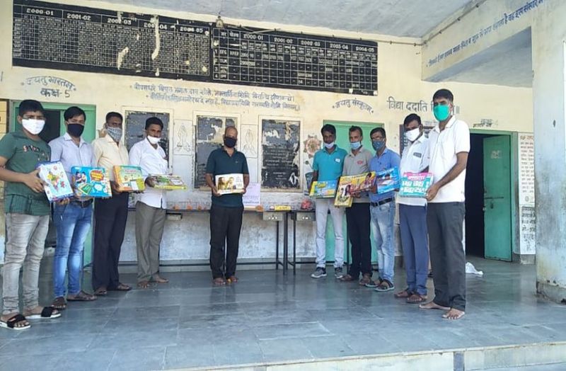 नवाचार : प्रवेशिका संस्कृत विद्यालय वलदरा में खुला जोधपुर संभाग का पहला खिलौना बैंक