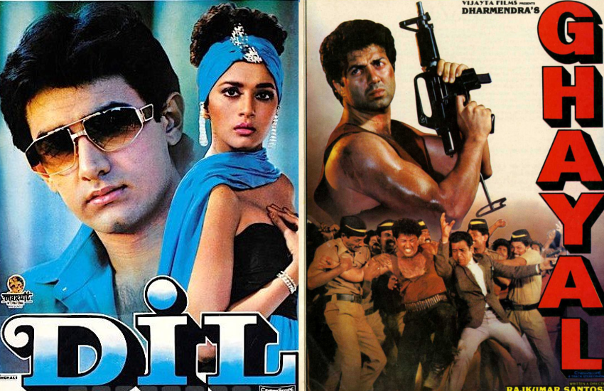 'Ghyal' और 'Dil' के 30 साल पूरे: एक ही दिन सिनेमाघरों में पहुंची दोनों फिल्मों पर हुई थी धन-वर्षा
