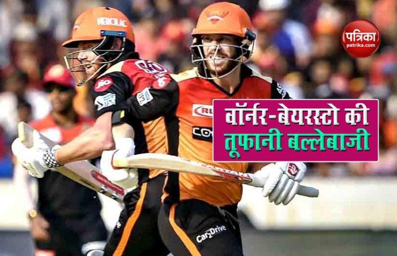 jonny bairstow and david warner partnership