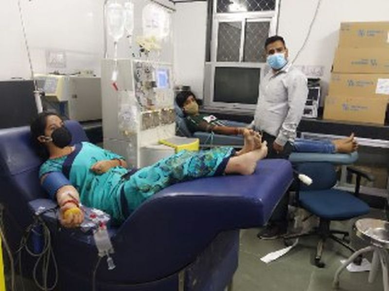 पहली महिला प्लाज़्मा डोनर बनी उर्मिला